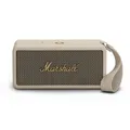 Produktbild: Marshall Middleton kabelloser tragbarer Bluetooth-Lautsprecher, über 20 Stunden tragbare Spielzeit, wasserfest IP67 – Crème