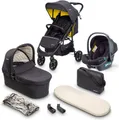 Produktbild: BabyGo Kombi-Kinderwagen Style - 3in1, (Set), inkl. Babyschale mit Adaptern u. Wickeltasche