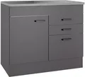 Produktbild: OPTIFIT Spülenschrank OPTImulti Breite 100 cm, mit 1 Tür, 2 Schubkästen, 1 Auszug