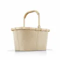 Produktbild: reisenthel carrybag, Einkaufskorb, Polyestergewebe, Frame Cord Sand 22 L, BK6053