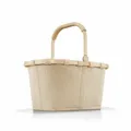 Produktbild: reisenthel carrybag, Einkaufskorb, Polyestergewebe, Frame Cord Sand 22 L, BK6053