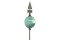 Produktbild: naninoa GmbH Gartenstecker Metall Stecker französische Lilie Gartenstecker blau AQUA 110cm