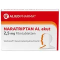 Produktbild: NARATRIPTAN AL akut 2,5 mg Filmtabletten 2 St