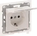 Produktbild: Legrand SEANO Schuko-Steckdose SL 765124 erhöhter Berührungsschutz Klappdeckel 10 (765124)