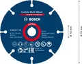 Produktbild: BOSCH Trennscheibe EXPERT Carbide Multiwheel