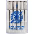 Produktbild: Schmetz Black Super Fein-Nadeln 5er Packung Stärke 60