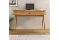 Produktbild: IDIMEX Schreibtisch JARI, Home Office Tisch mit Stauraum aus Kiefer Massivholz Eiche farben