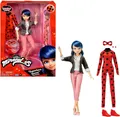 Produktbild: BANDAI - Miraculous - Marinette und Ladybug Puppe - 26 cm Puppe und Zwei Outfits