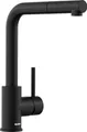 Produktbild: Blanco Küchenarmatur mit Handbrause MILA-S schwarz matt 526660