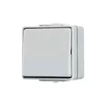 Produktbild: Jung 606W Wippschalter Wechsel IP44 WG600 grau
