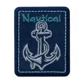 Produktbild: Mono Quick 08189 Nautical Anker Applikation, Bügelbild, Patch, Aufnäher, Flicken