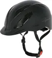 Produktbild: Covalliero Reithelm eXite, Damen, Herren, schwarz, Umfang 52-56 cm, Disc-System, flexibler Helmschild, Belüftungssystem, Fast-Click Verschluss