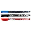 Produktbild: 3x Pelikan Tintenschreiber Inky 273 Tinten Schreiber fein 0,5mm rot blau schwarz