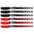 Produktbild: 6 x Pelikan Tintenschreiber Inky 273 Tinten Schreiber fein 0,5mm schwarz & rot