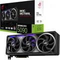 Produktbild: ASUS ROG Astral GeForce RTX 5090 32GB GDDR7 OC Edition Gaming Grafikkarte (Nvidia GeForce RTX5090, Vier Lüfter, 3.8-Slot-Design, PCIe 5.0, 2X HDMI 2.1b, 3X DisplayPort 2.1a, Schwarz)