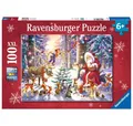 Produktbild: Ravensburger 12937 Puzzle Waldweihnacht - Teileanzahl 100