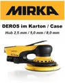Produktbild: Mirka Deros 150 mm Hub 2,5 / 5,0 / 8,0 mm - Schleifmaschine im Karton / Case