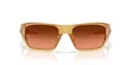 Produktbild: Oakley Herren Oo9486 Masseter Rechteckige Sonnenbrille, Transparentes helles Curry/Prizm Brown Gradient, 60 mm
