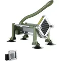 Produktbild: VEVOR Pommes-Frites-Schneider Kartoffelschneider mit 3/8-Zoll-Klinge aus Edelstahl, manueller Kartoffelschneider und Zerkleinerer mit Saugnäpfen, ideal für Kartoffeln Pommes Frites Gemüse Karotten
