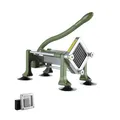 Produktbild: VEVOR Pommes-Frites-Schneider Kartoffelschneider mit 3/8-Zoll-Klinge aus Edelstahl, manueller Kartoffelschneider und Zerkleinerer mit Saugnäpfen, ideal für Kartoffeln Pommes Frites Gemüse Karotten