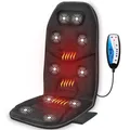 Produktbild: COMFIER Massagesitzauflage mit Wärme - 10 Vibrationsmotoren, Rückenmassagegerät