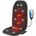 Produktbild: Massagematte für Sessel – Massage + Wärmefunktion Comfier CF-2606 schwarz