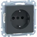 Produktbild: Merten Steckdose System m Anthrazit MEG2300-0414 (MEG2300-0414)