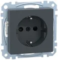 Produktbild: Merten MEG2300-0414 SCHUKO Steckdose, System M, erhöhter Berührungsschutz, Steck