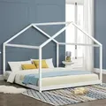 Produktbild: Kinderbett Cerro 160x200 Cm Weiß [en.casa]