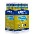 Produktbild: 12 Rollen Erfurt Vlies Rauhfaser Romantic 95,4m² Raufaser Tapete (1,05€/1qm)