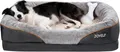 Produktbild: Hundebett Memory Foam Grau Mit Abnehmbarem Waschbarem Bezug 85x60cm Spielzeug