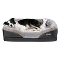 Produktbild: Hundebett Orthopädisch mit Memory Schaum, abnehmbarer Bezug