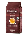 Produktbild: Schwiizer Schüümli Crema, 100% Arabica Kaffeebohnen, aromatisch-vollmundig, ideal für Vollautomaten, Stärke 3/5, mittlere Röstung, Rainforest Alliance, 1kg