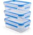 Produktbild: Emsa Frischhaltedosen-Set CLIP CLOSE 3er bl Kleingeräte 508570