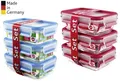 Produktbild: Emsa Frischhaltedosen Set 3x0,55L luftdicht rechteckig blau