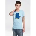 Produktbild: LOGOSHIRT T-Shirt Sendung mit der Maus - Elefant mit coolem Print blau L