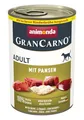 Produktbild: animonda GranCarno Hunde Nassfutter mit Pansen (6 x 400 g), getreidefreies Hundenassfutter ohne Zucker, für ausgewachsene Hunde, mit frischen fleischigen Zutaten