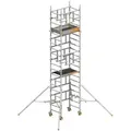 Produktbild: Layher Rollgerüst Solotower mit dem Sicherheitsaufbau P2 Safety Plus 6,15m AH