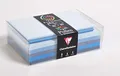 Produktbild: Clairefontaine 20861C – Set mit 40 Umschlägen 9 x 14 cm + 40 einfache Karten 8,2 x 12,8 cm, Motiv: Blau, Einladungen, Einladungen, Geschenke.