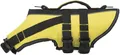 Produktbild: TRIXIE Hunde-Schwimmweste XS: 28 cm (bis 12 kg) neon-gelb – schnell trocknende Rettungsweste Hund mit Rettungsgriff für mehr Sicherheit bei Wasseraktivitäten wie Bootsausflüge & SUB - 30125