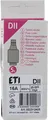 Produktbild: ETI Diazed-Sicherungseinsatz DII 16 A 1 Pack 5 Stück