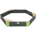 Produktbild: EXIT Aksent Holzsandkasten Grau sechseckig 160x140cm FSC®