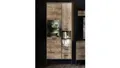 Produktbild: Vitrine Highboard Schrank Haveleiche cognac Metall graphit Industrial Anabel