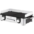 Produktbild: WMF 04.1528.0011 Lono Master Elektrogrill Edelstahl/Schwarz (2400 Watt) NEU OVP