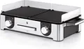Produktbild: WMF Lono Master Elektrogrill 50x28 cm 2400W, 2 Heizzonen, Cromargan
