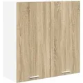 Produktbild: vidaXL Hängeschrank Riga Sonoma-Eiche 80 x 31 x 80 cm Holzwerkstoff 884284
