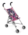 Produktbild: Bayer Chic 2000 Puppenbuggy Roma, Puppenwagen, Mini-Buggy, Einhorn, Navy, pink, 601-43, Einheitsgröße