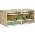 Produktbild: PawHut Terrarium mit Lüftungsgitter aus Glas 120 x 50 x 50cm