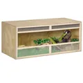 Produktbild: Terrarium für Reptilien, Reptil Fütterungsbox mit Netz-Belüftung 120 x 50 x 50cm