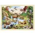 Produktbild: goki Einlegepuzzle Nordamerikanische Wildnis Puzzle Holz Kinderspielzeug